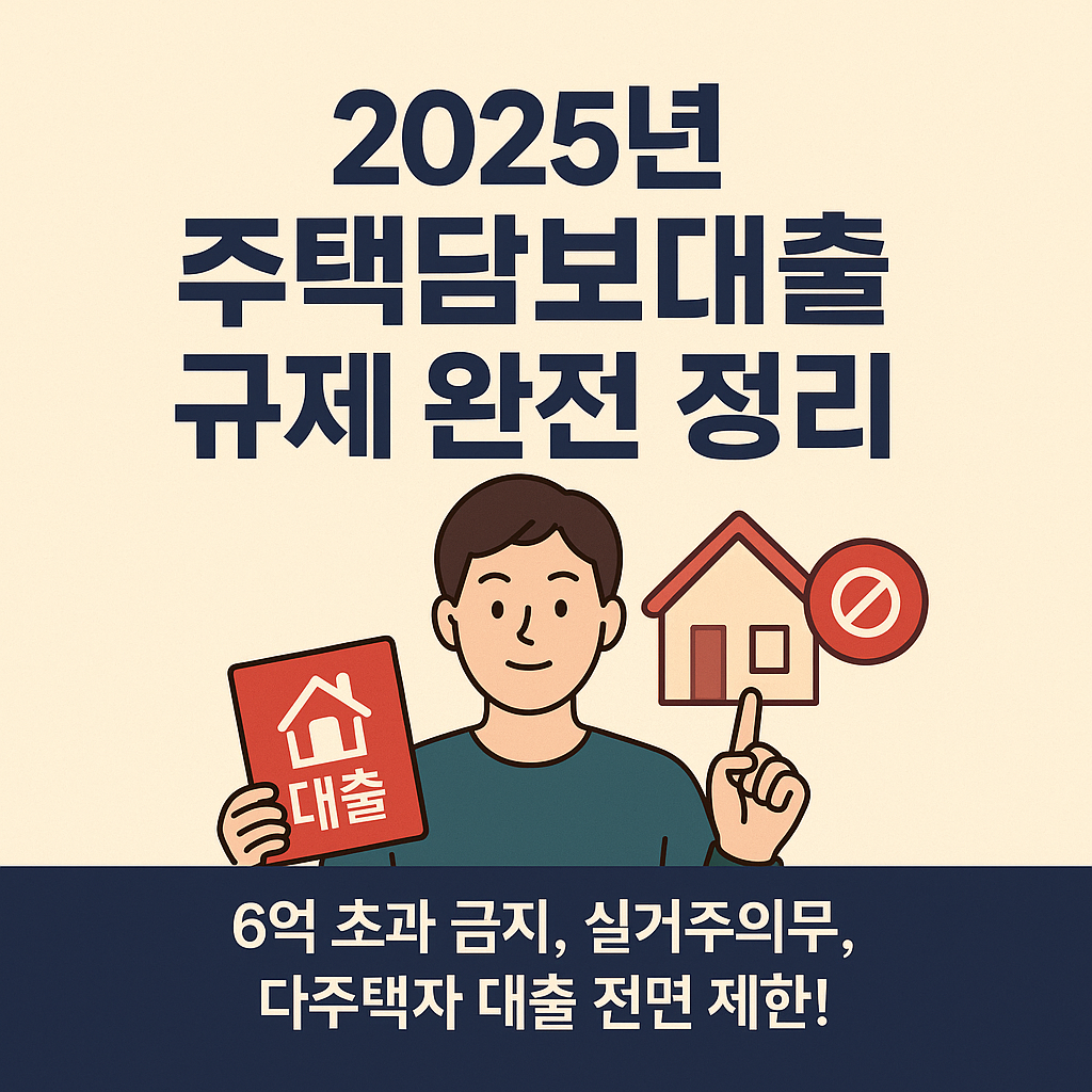 2025년 주택담보대출 규제 완전 정리